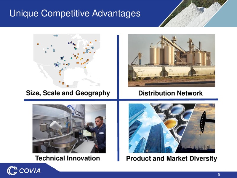 1Q 2019 Earnings Presentation – Covia Corp. – slide 4