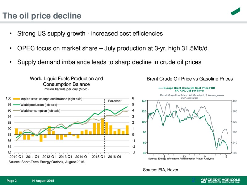 Enercom Conference – Credit Agricole – slide 3