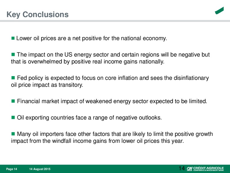 Enercom Conference – Credit Agricole – slide 15