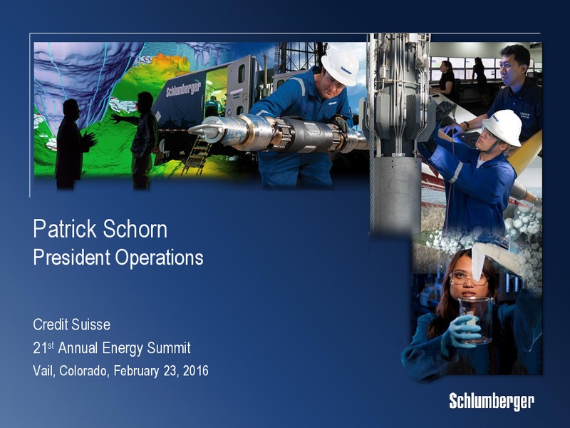 21st Annual Energy Summit – Credit Suisse – slide 1