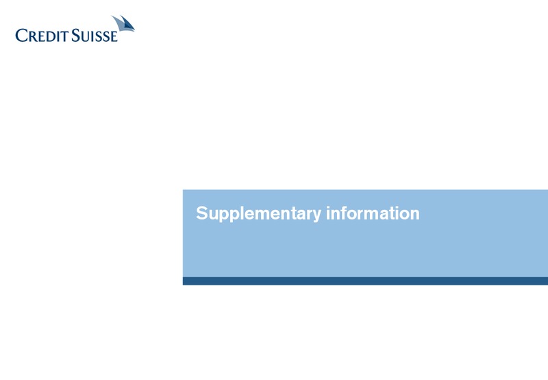 JULY 2015 INVESTOR PRESENTATION – Credit Suisse – slide 20