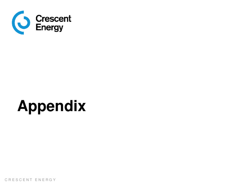 4Q 2022 Earnings Presentation – Crescent Energy Company – slide 15