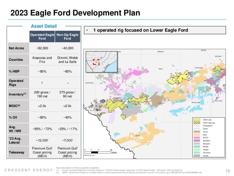 4Q 2022 Earnings Presentation – Crescent Energy Company – slide 17