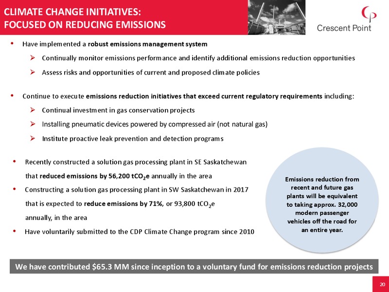 The Crescent Point Advantage – Crescent Point Energy Corp. – slide 19