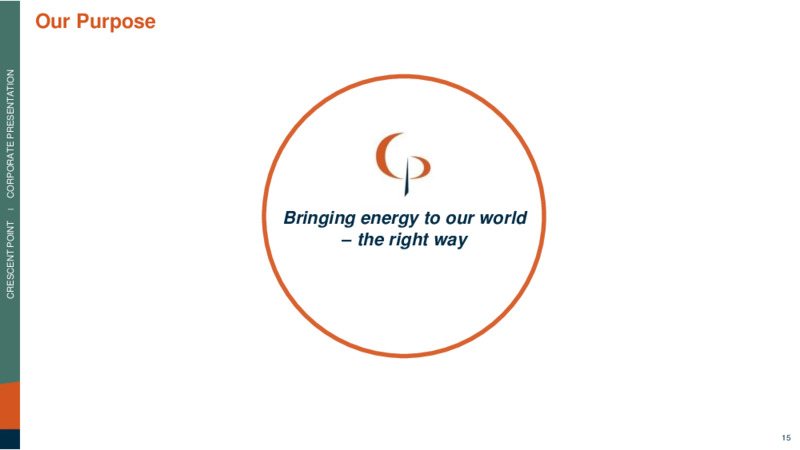 February 2021 Corporate Presentation – Crescent Point Energy Corp. – slide 15