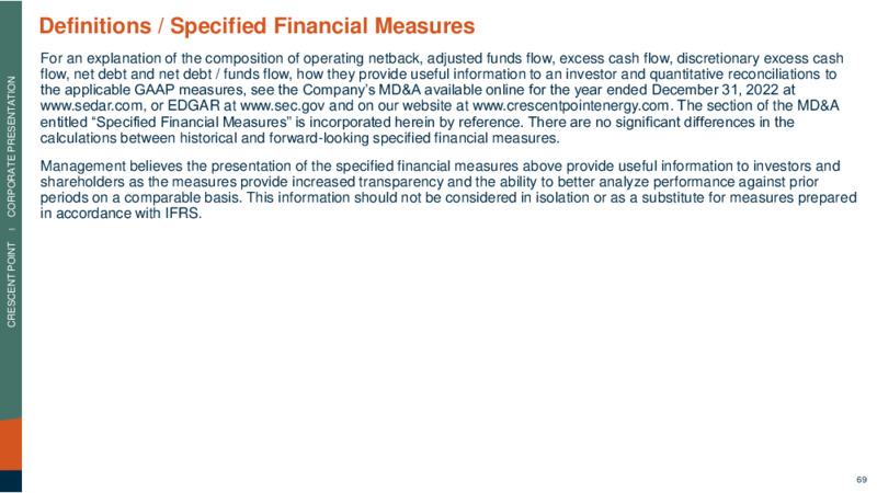 Kaybob Duvernay Acquisition – Crescent Point Energy Corp. – slide 66