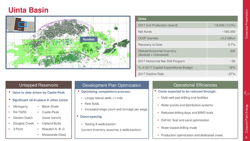 July 2017 Corporate Presentation – Crescent Point Energy Corp. – slide 7