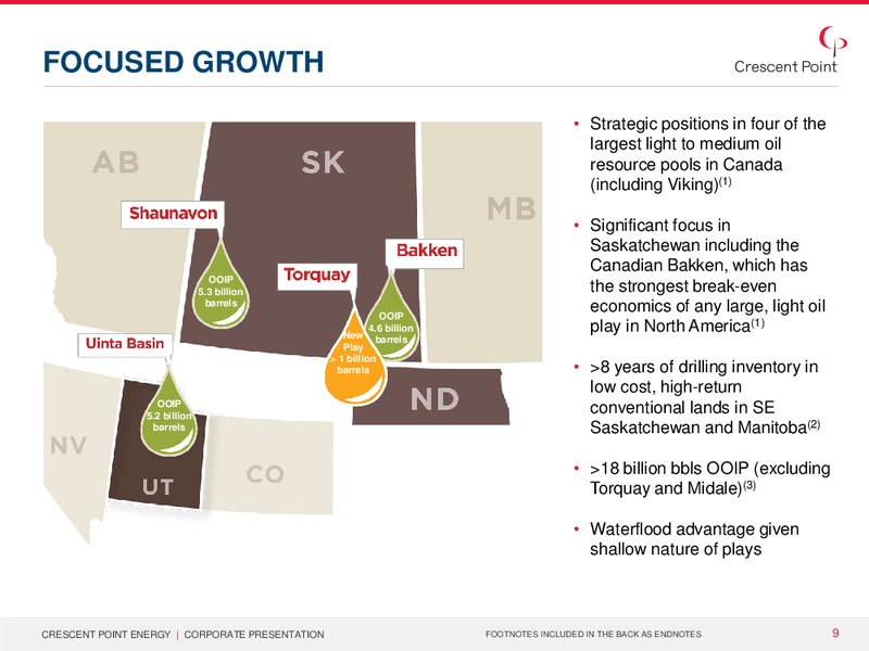 June 2015 Corporate Presentation – Crescent Point Energy Corp. – slide 8