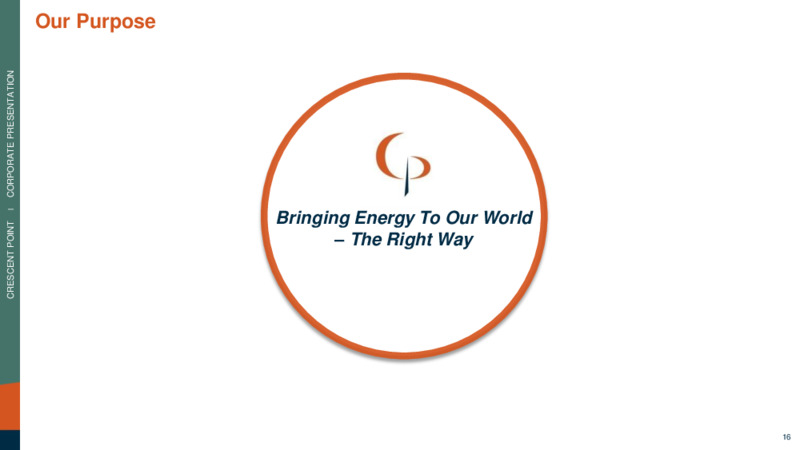 July 2022 Corporate Presentation – Crescent Point Energy Corp. – slide 16