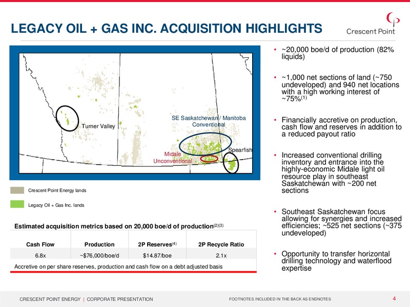 July 2015 Corporate Presentation – Crescent Point Energy Corp. – slide 3