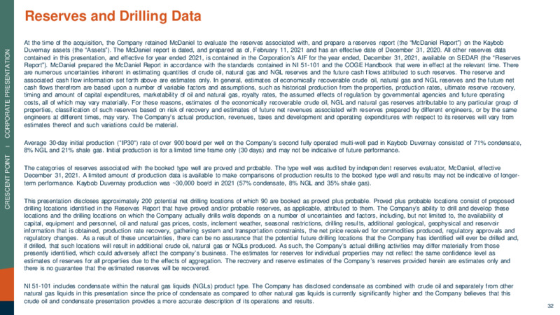 July 2022 Corporate Presentation – Crescent Point Energy Corp. – slide 28