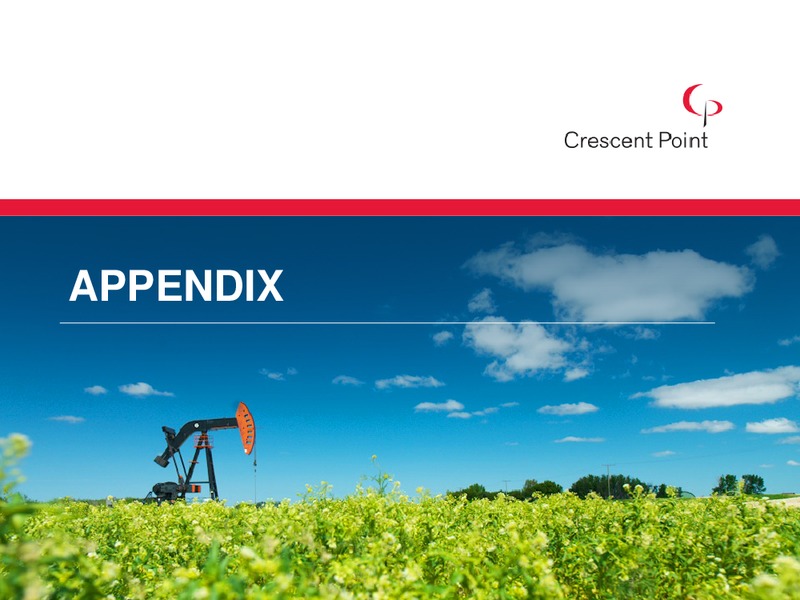 August 2015 Investor Presentation – Crescent Point Energy Corp. – slide 18