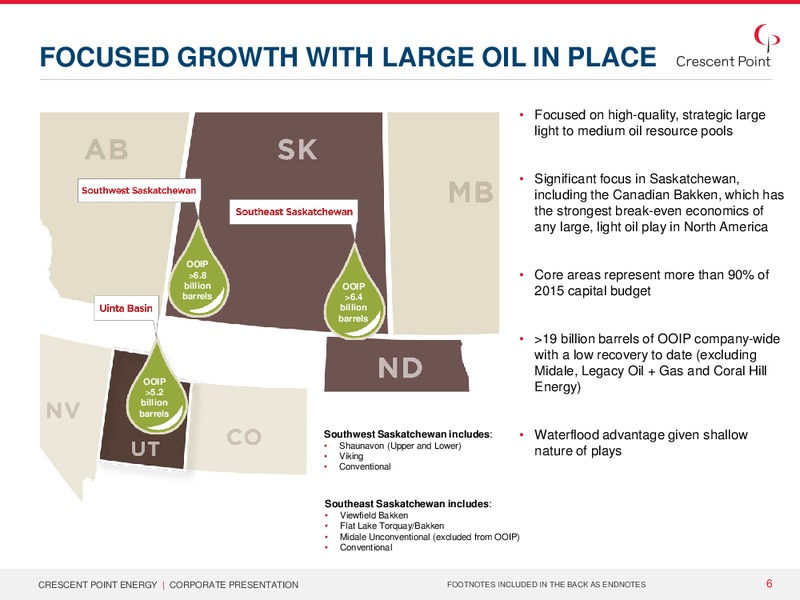 Fall 2015 Business Update – Crescent Point Energy Corp. – slide 5