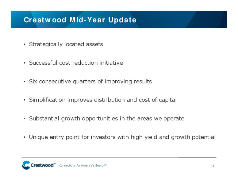 NAPTP Investor Conference – Crestwood Midstream Partners Lp – slide 2