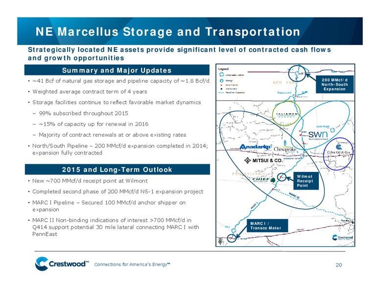NAPTP Investor Conference – Crestwood Midstream Partners Lp – slide 19
