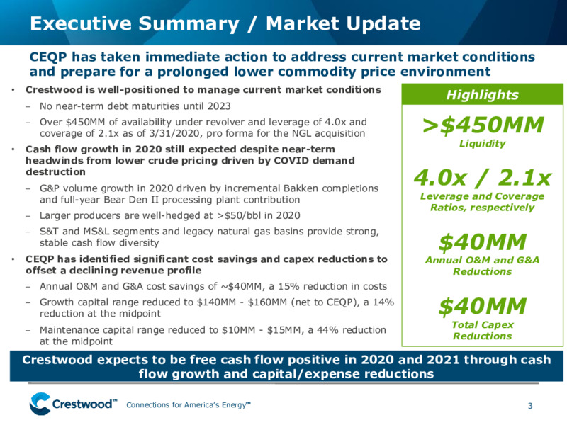 June 2020 Investor Presentation – Crestwood Equity Partners Lp – slide 2