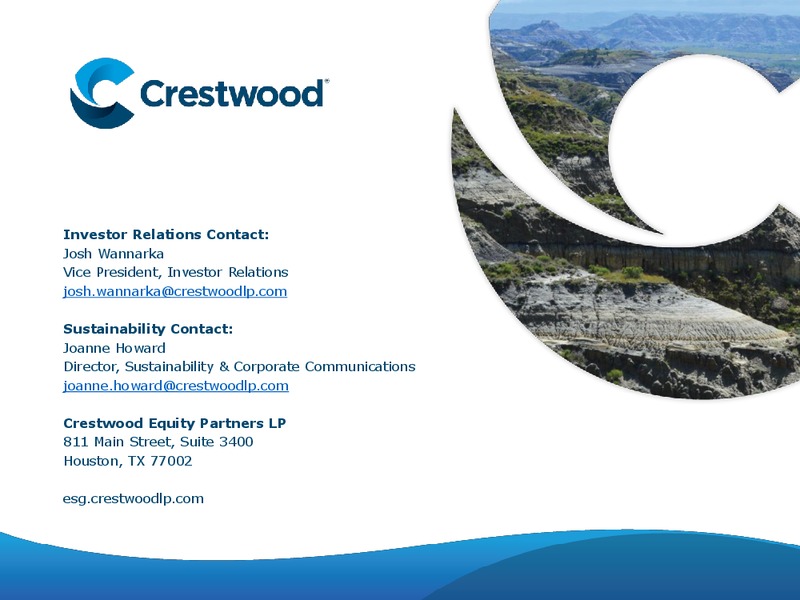 ESG and Sustainability – Crestwood Equity Partners Lp – slide 29