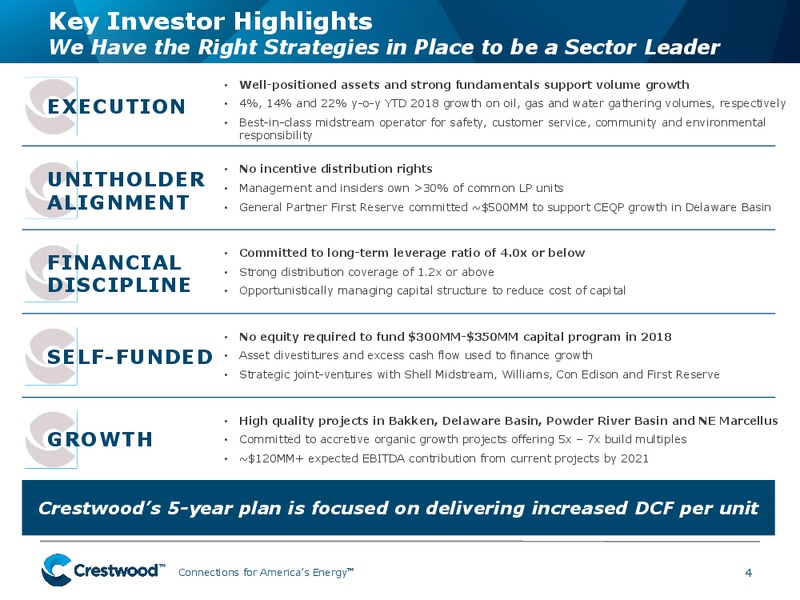 August 2018 Investor Presentation – Crestwood Midstream Partners Lp – slide 3