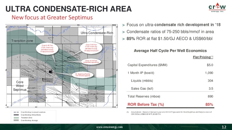 February 2018 Corporate Presentation – Crew Energy Inc. – slide 11