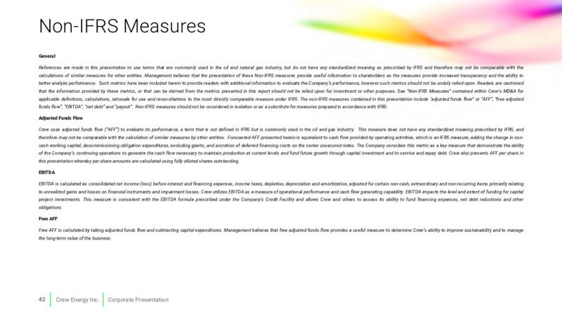 Corporate Presentation   March 2021 – Crew Energy Inc. – slide 36