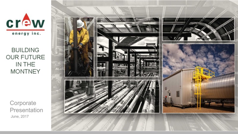 June 2017 Investor Presentation – Crew Energy Inc. – slide 1