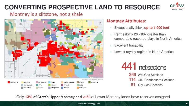 July 2018 Corporate Presentation – Crew Energy Inc. – slide 5