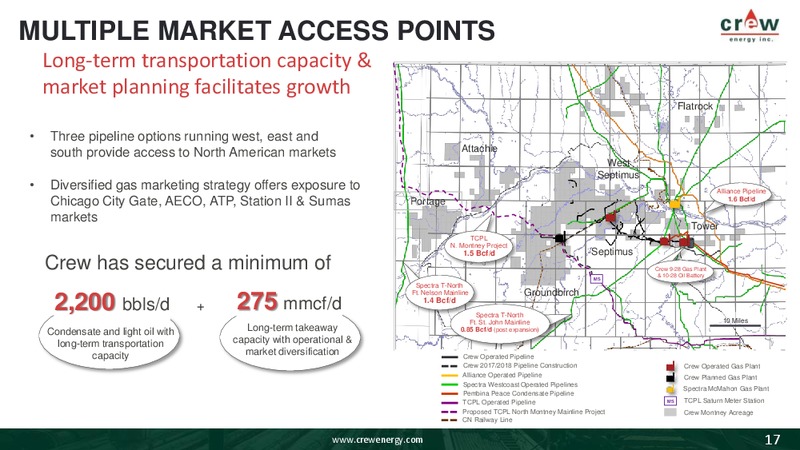 September 2017 Corporate Presentation – Crew Energy Inc. – slide 16