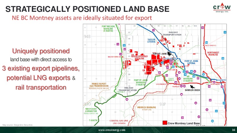 Corporate Presentation – Crew Energy Inc. – slide 15