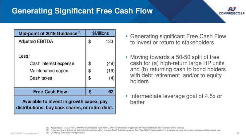 June 2019 Investor Presentation – Csi Compressco L.P. – slide 17