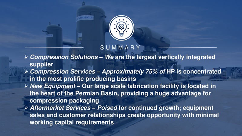 Cowen and Co Energy and Natural Resources Conference – Csi Compressco L.P. – slide 19