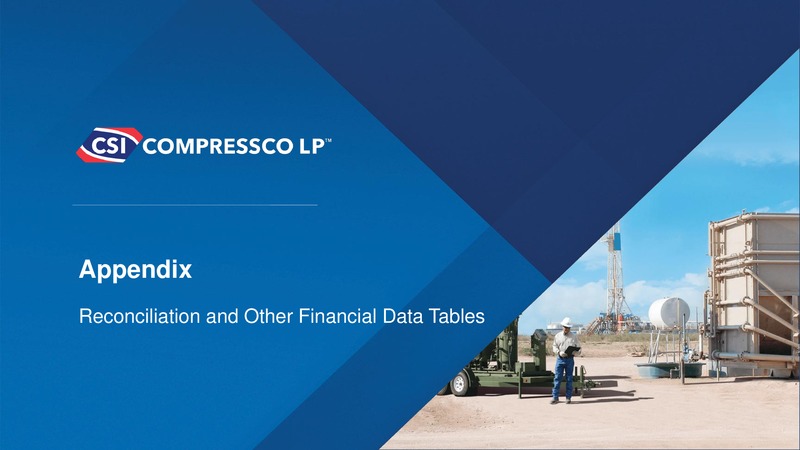 Cowen and Co Energy and Natural Resources Conference – Csi Compressco L.P. – slide 25