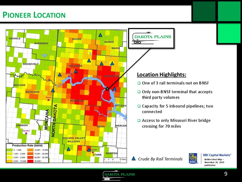 Corporate Presentation – Dakota Plains Holdings Inc. – slide 8