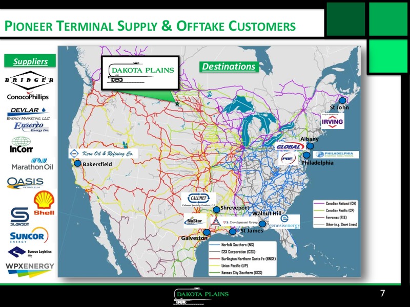 Howard Weil Conference – Dakota Plains Holdings Inc. – slide 6
