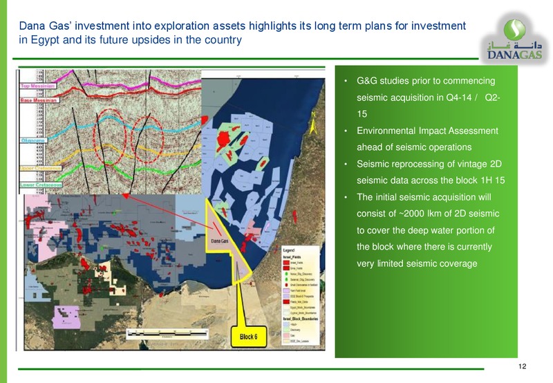 IP Week London – Dana Gas – slide 12