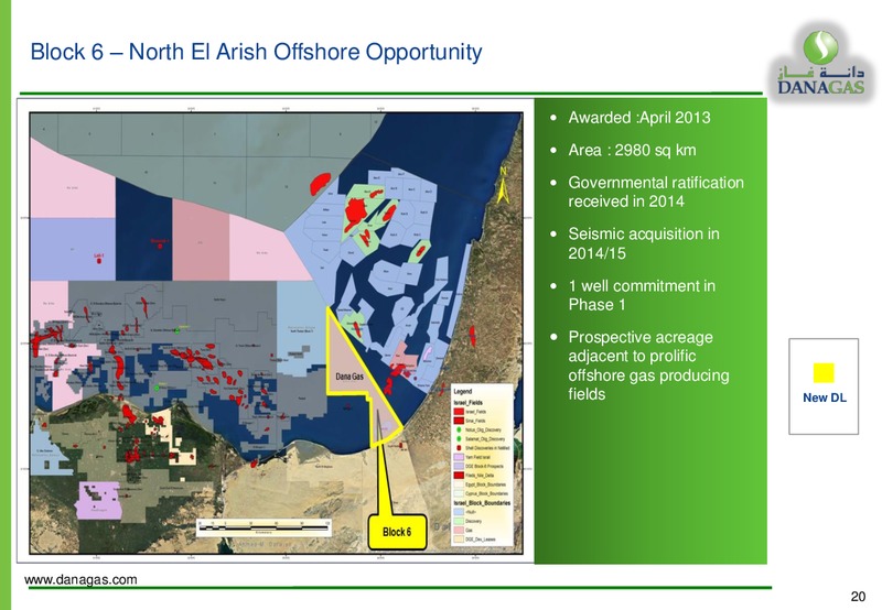 Dana Gas Equity Investors Presentation – Dana Gas – slide 19