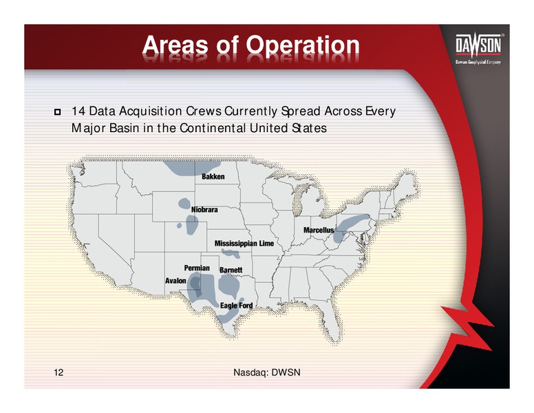 INVESTOR PRESENTATION – Dawson Geophysical – slide 11