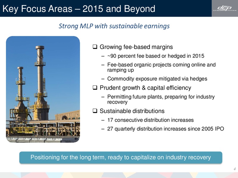 Q4 2014 EARNINGS CALL – DCP Midstream Partners Lp – slide 3