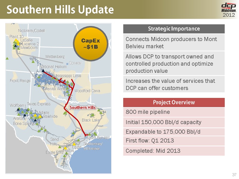 OCTOBER 2012 INVESTOR DAY – DCP Midstream Partners Lp – slide 36