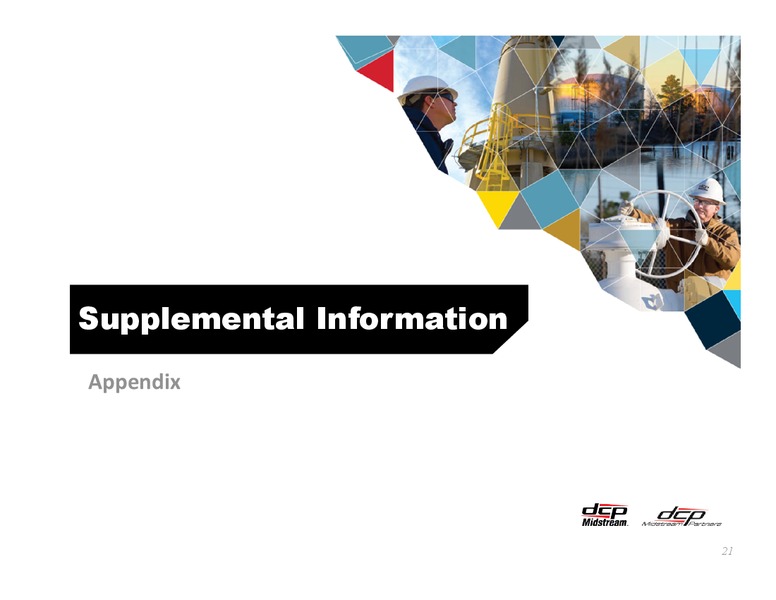 INVESTOR PRESENTATION – DCP Midstream Partners Lp – slide 20