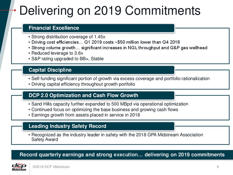 1Q 2019 Earnings Presentation – DCP Midstream LP – slide 7