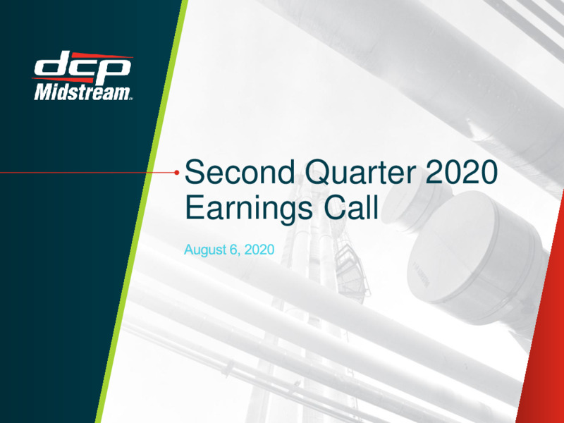 Q2 2020 Earnings Call – DCP Midstream LP – slide 1