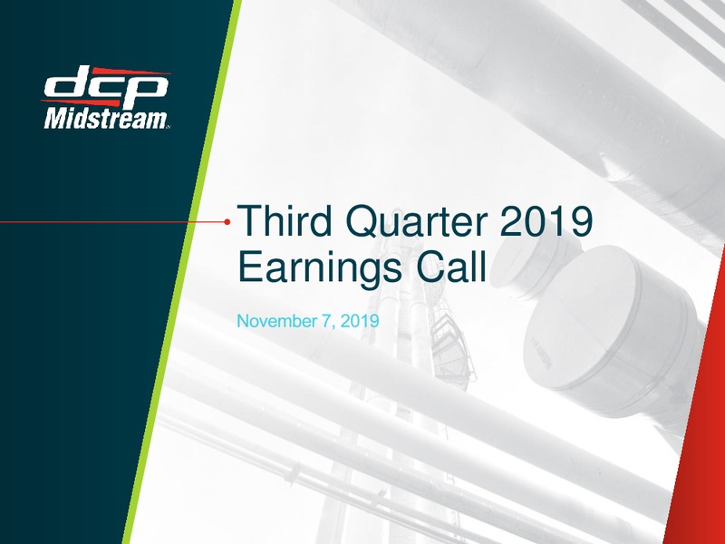 3Q 2019 Earnings Presentation – DCP Midstream LP – slide 1