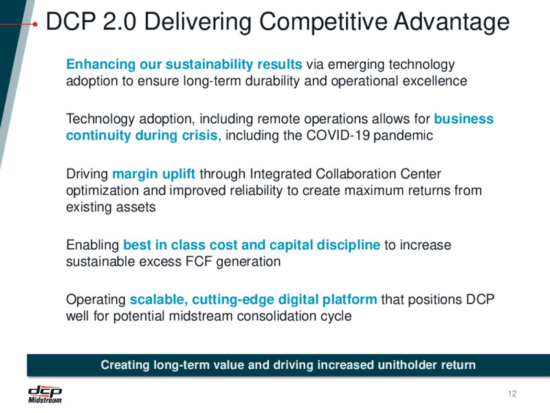 DCP 20 Transformation Presentation – DCP Midstream LP – slide 11