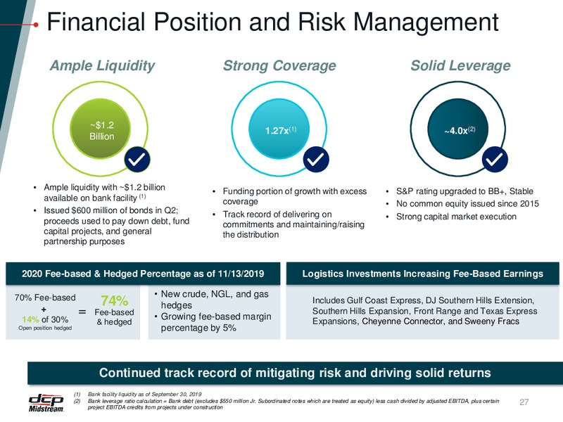 RBC Capital Markets Midstream Conference – DCP Midstream LP – slide 26