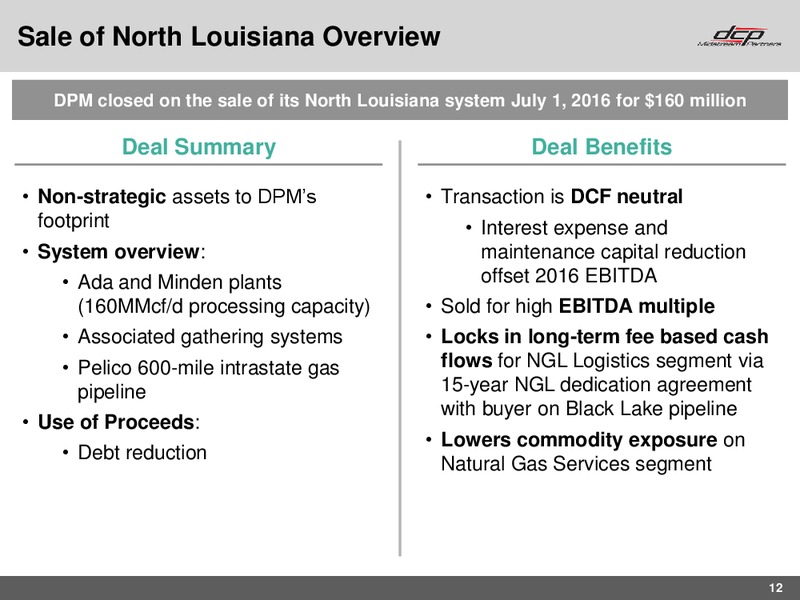 Q2 2016 Earnings Call – DCP Midstream Partners Lp – slide 11