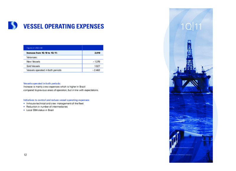 Q1 2011 EARNINGS CALL – Deep Sea Supply Plc – slide 12
