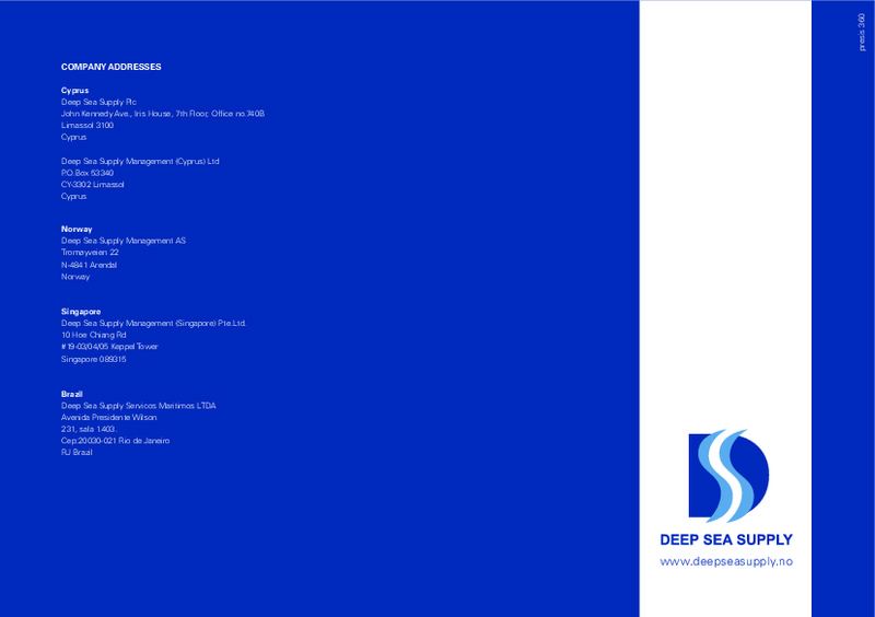 Q1 2012 EARNINGS CALL – Deep Sea Supply Plc – slide 17