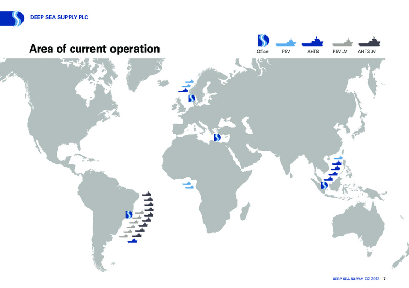 Q2 2013 RESULTS – Deep Sea Supply Plc – slide 7