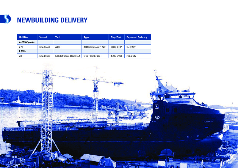 Q3 2011 EARNINGS CALL – Deep Sea Supply Plc – slide 11