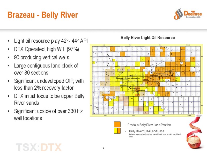 EXECUTING THE PROGRAM – Deethree Exploration Ltd. – slide 8